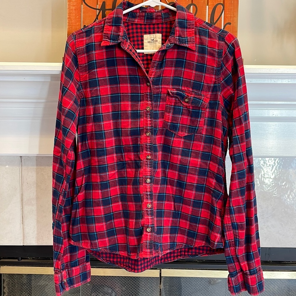 Large Hollister Flannel